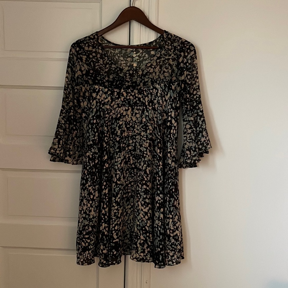 Paper Crown for Anthro Droplets Swing Dress Size Small
